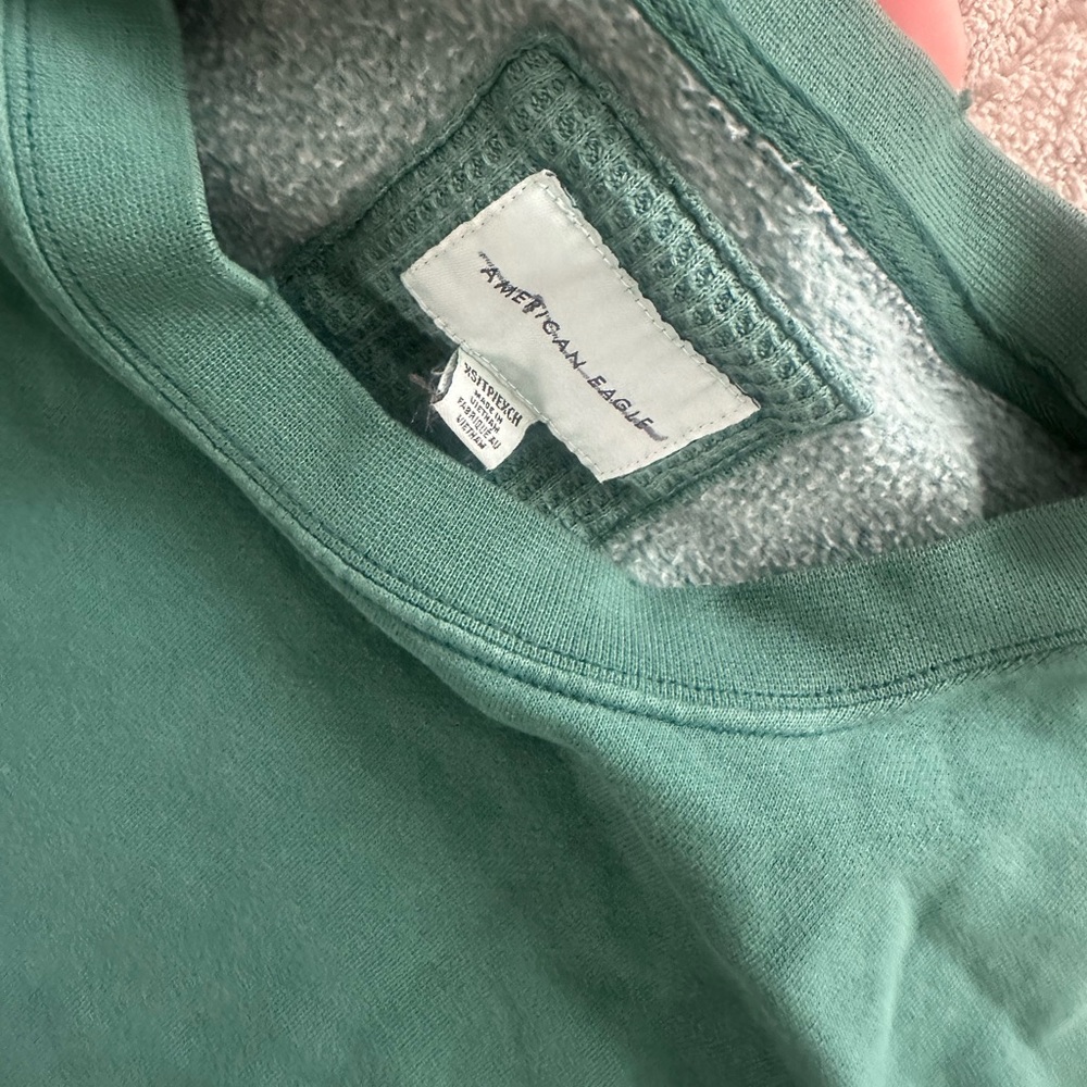 American Eagle size XS green sweatshirt
